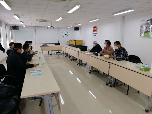 南通市伊協到海門市督導清真食品企業生產經營情況